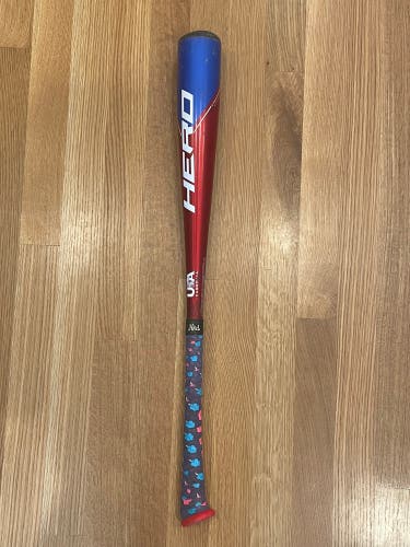 Used 2023 AXE USABat Certified Alloy 16 oz 27" Hero Bat