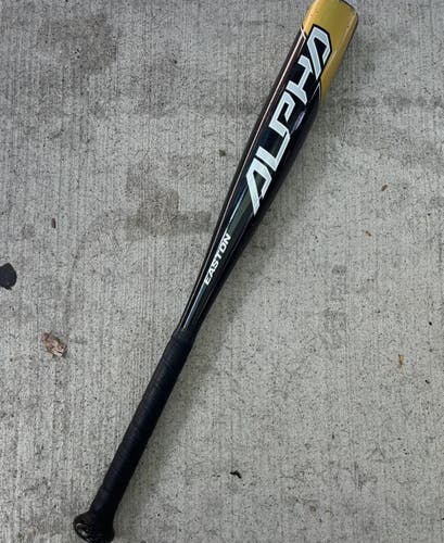 Used USABat Certified 2020 Easton Alpha Alloy Bat -10 14OZ 24"