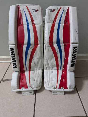 24" Vaughn Velocity V7 Goalie Leg Pads
