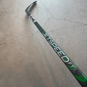 RARE GREEN New Senior CCM Left Hand P28 Pro Stock JetSpeed FT5 Pro Hockey Stick
