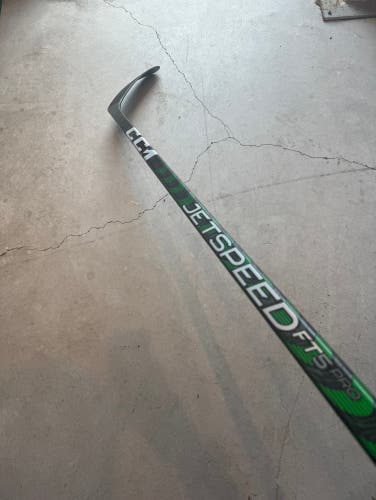 RARE GREEN New Senior CCM Left Hand P28 Pro Stock JetSpeed FT5 Pro Hockey Stick