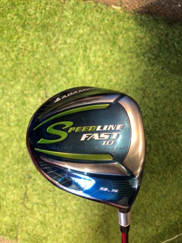 Used Men's Adams Speedline Fast 10 Driver Right Handed Senior Flex 9.5 Loft