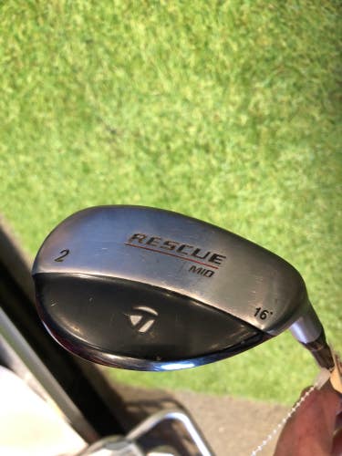 Used Men's TaylorMade Rescue Mid Hybrid Right Handed Senior Flex 2H