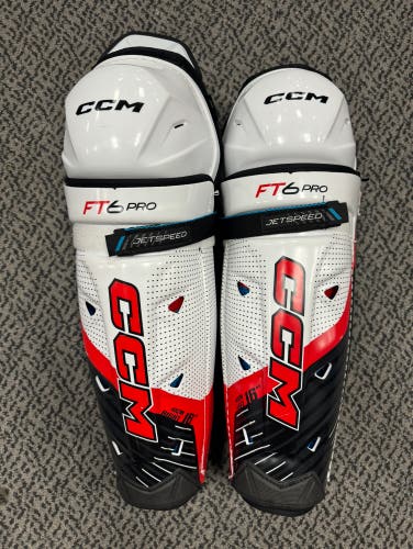 USED ONCE Jetspeed FT6 Pro 16” shin pads