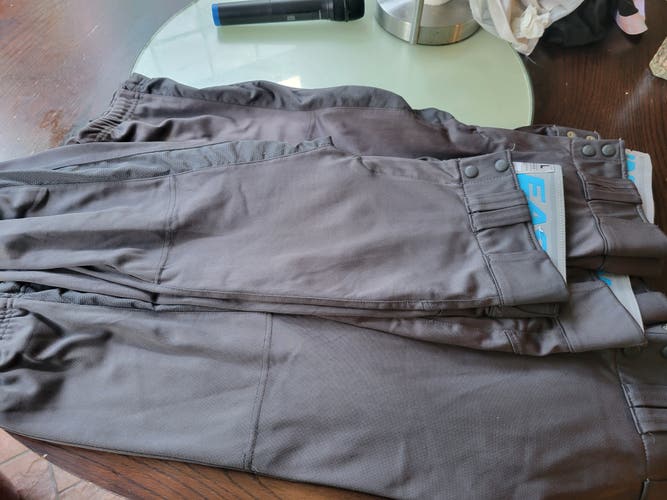 Gray Used Large Adult Women's Easton Game Pants