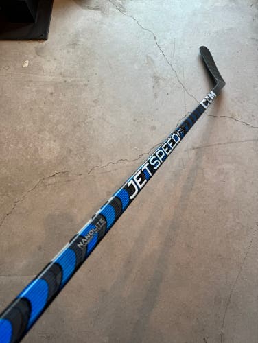 NHL “Jones” Used Senior CCM Left Hand P88M Pro Stock JetSpeed FT5 Pro Hockey Stick