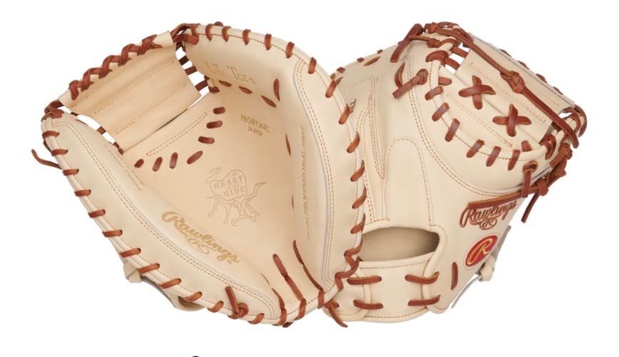 Brand New Rawlings Right Hand Throw Catcher's Heart of the Hide Baseball Glove 34"