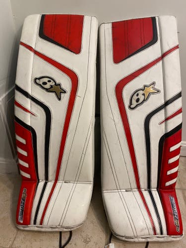 Used 30" Brian's Optik 9.0 Goalie Leg Pads