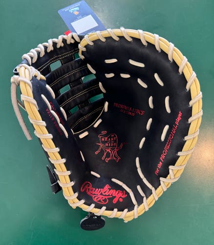 New Rawlings Right Hand Throw First Base Heart of the Hide Baseball Glove 12.75"