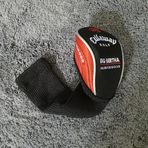 Used Callaway Big Bertha  Heavenwood Hybrid Head Cover Golf Club