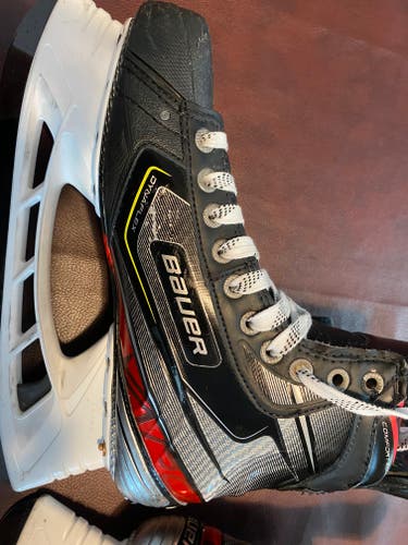 Used Senior Bauer Vapor 2X Pro Hockey Skates Regular Width Pro Stock 7 7/8
