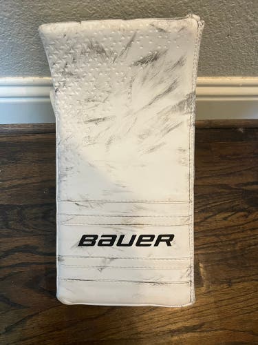 USED INTERMEDIATE BAUER GSX GOALIE BLOCKER