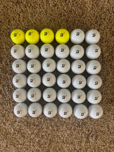Used Bridgestone 36 Pack (3 Dozen) e6 Balls