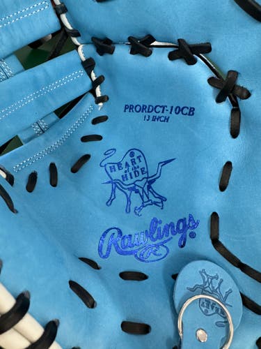 New Rawlings Right Hand Throw First Base Heart of the Hide Baseball Mitt 13"