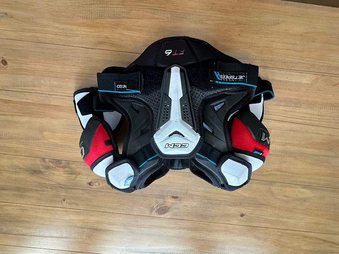 Used Small CCM JETSPEED FT6 Shoulder Pads