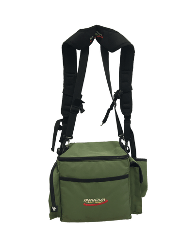 Used Innova Green Black Disc Golf Bags