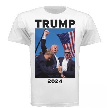 TRUMP RALLY 2024 t-shirt