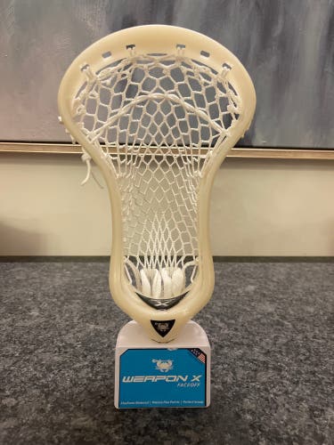 Brand New ECD Weapon X Lacrosse Head Strung with ECD Hero 3.0