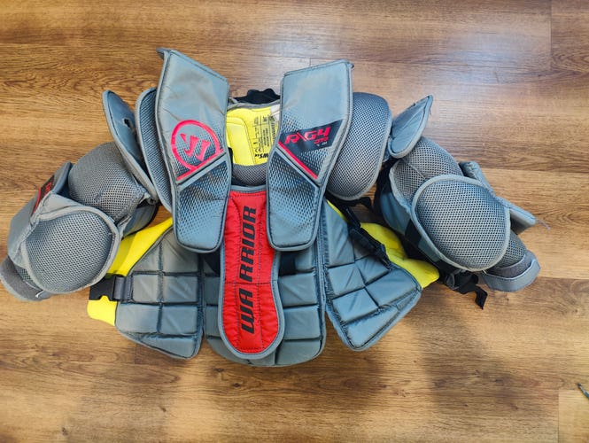 Used Small Warrior Ritual G4 Goalie Chest Protector