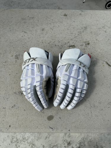 Used  STX Medium Surgeon RZR2 Lacrosse Gloves