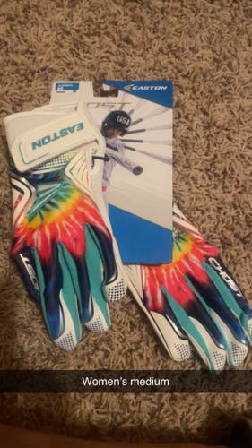 New Large Easton Batting Gloves