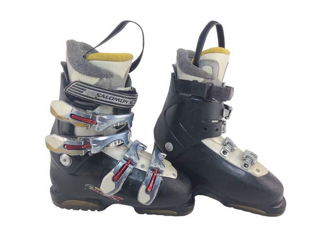 Salomon Performa Navy White Maroon Ski Boots Mondopoint 23.5