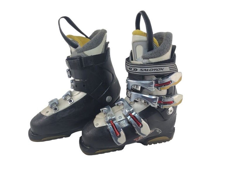 Salomon Performa Navy White Maroon Ski Boots Mondopoint 23.5
