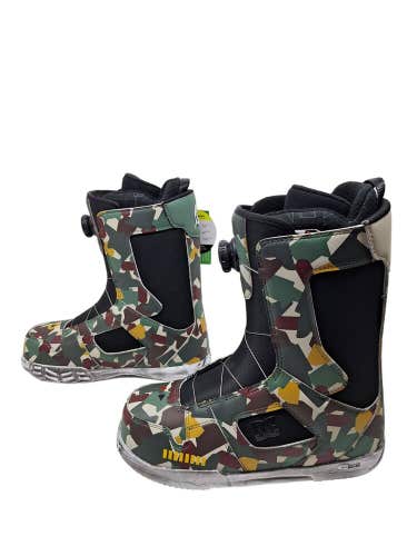 DC Star Wars Phase BOA® Snowboard Boots Green/Brown/Black 9 D (M)