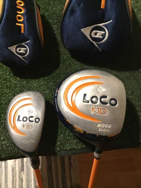 DUNLOP - DUNLOP ダンロップ LoCo KID ジュニアゴルフクラブセット Dunlop Loco Kid Club (30