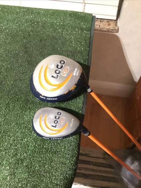 Dunlop Loco Crazy Kid Set (Wood/Driver, Hybrid, 7i, 9i