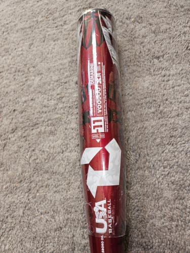 New 2023 DeMarini Voodoo USABat Certified Bat (-11) Alloy 20 oz 31"