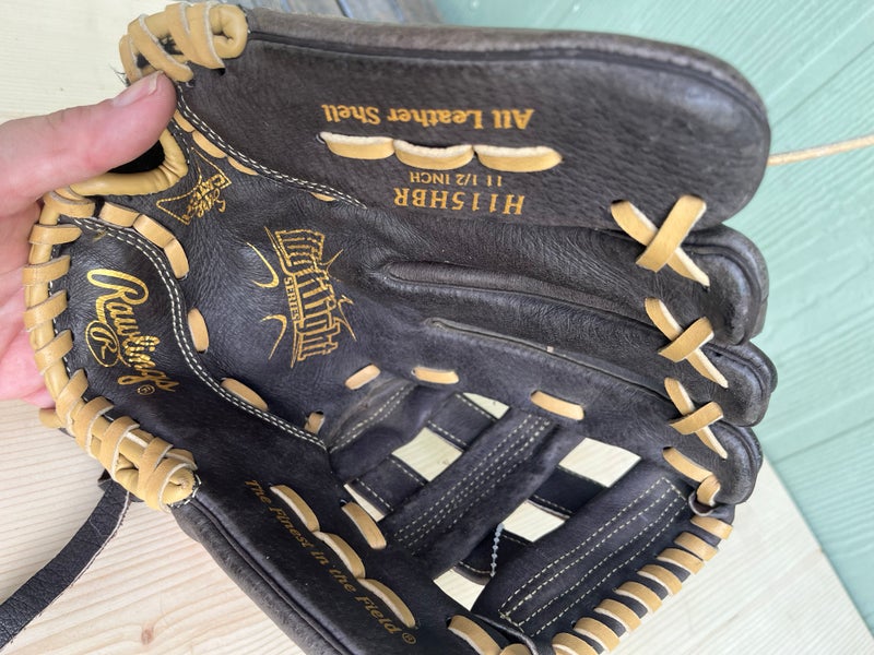 Used Rawlings Highlight Series 11.5 LHT Baseball Glove A1-2