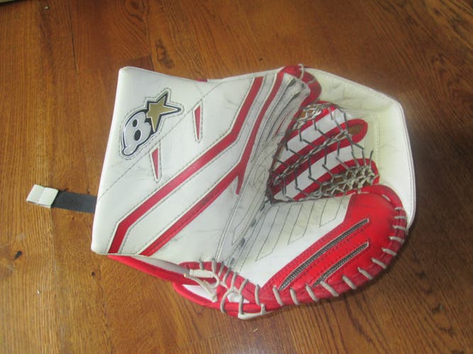Used Brian's GNETiK X5 Regular ice hockey goalie glove junior jr size