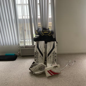 Hockey goalie full
