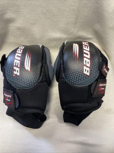 Senior Adult Size Small Bauer Supreme EP3000 Ice Hockey Player Elbow Pads
