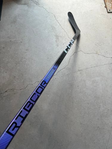 Used Senior CCM Left Hand P92M 70 Flex Pro Stock RibCor Trigger 8 Pro Hockey Stick