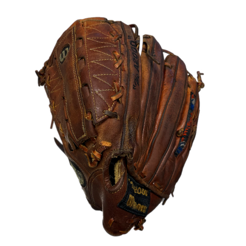 Wilson Used Brown Left Hand Throw 12" Baseball Glove