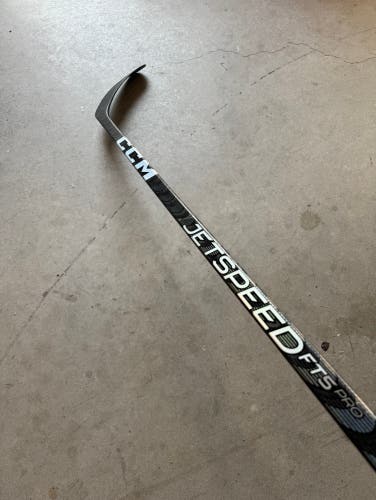 Used Senior CCM Left Hand P29 80 Flex Pro Stock JetSpeed FT5 Pro Hockey Stick