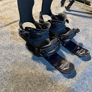 Slalom Customs Foot Skis - Snowboard Bindings