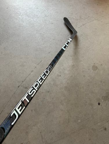 Used Senior CCM Left Hand P28M 80 Flex Pro Stock JetSpeed FT5 Pro Hockey Stick