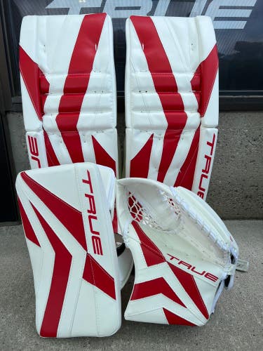 New 31" Intermediate True 7X3 Goalie Full Set Regular