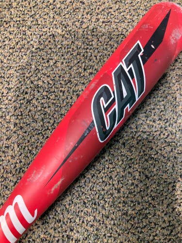 Used Kid Pitch (9YO-13YO) Marucci CAT Bat USABat Certified (-10) Alloy 18 oz 28"