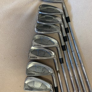 Used Men's AR45II Right Handed Iron Set 8 Pieces Steel Shaft