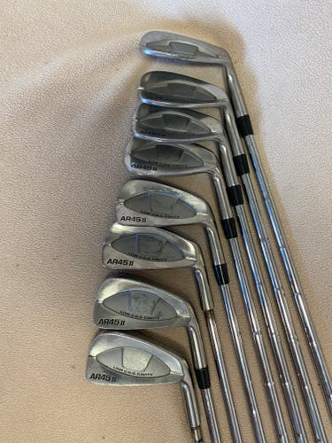 Used Men's AR45II Right Handed Iron Set 8 Pieces Steel Shaft
