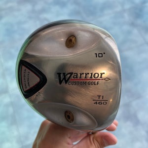 Used Men's Warrior WCG Driver Driver Right Handed Stiff Flex 10 Loft