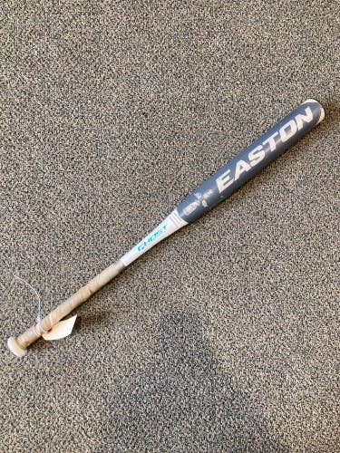 Gray Used 2022 Easton Ghost Bat (-10) Composite 22 oz 32" *Spidering*