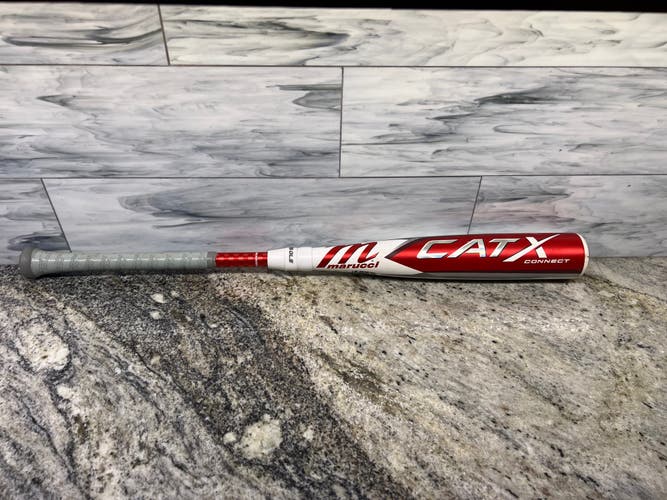 Used 2023 Marucci CAT X Connect USSSA Certified Bat (-5) Composite 27 oz 32"