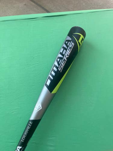 Used Kid Pitch (9YO-13YO) 2018 Louisville Slugger Omaha 518 Bat USABat Certified (-10) Alloy 20 oz 3