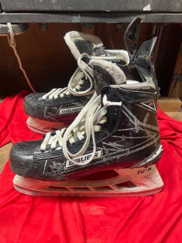 Used Senior Bauer Regular Width   9 Supreme 1S Hockey Skates
