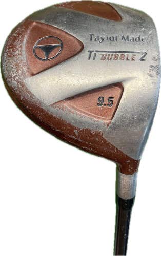 TaylorMade Ti Bubble 2 9.5° Driver Bubble 2 S-90 S Flex Graphite Shaft RH 45”L